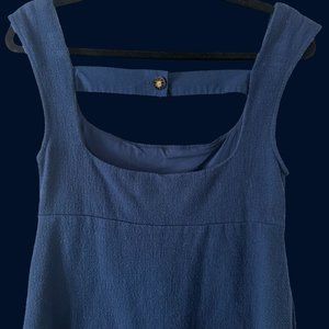 Anthropologie Maeve Backless Mini Dress sz 6